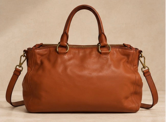 Prada Vitello Daino Satchel