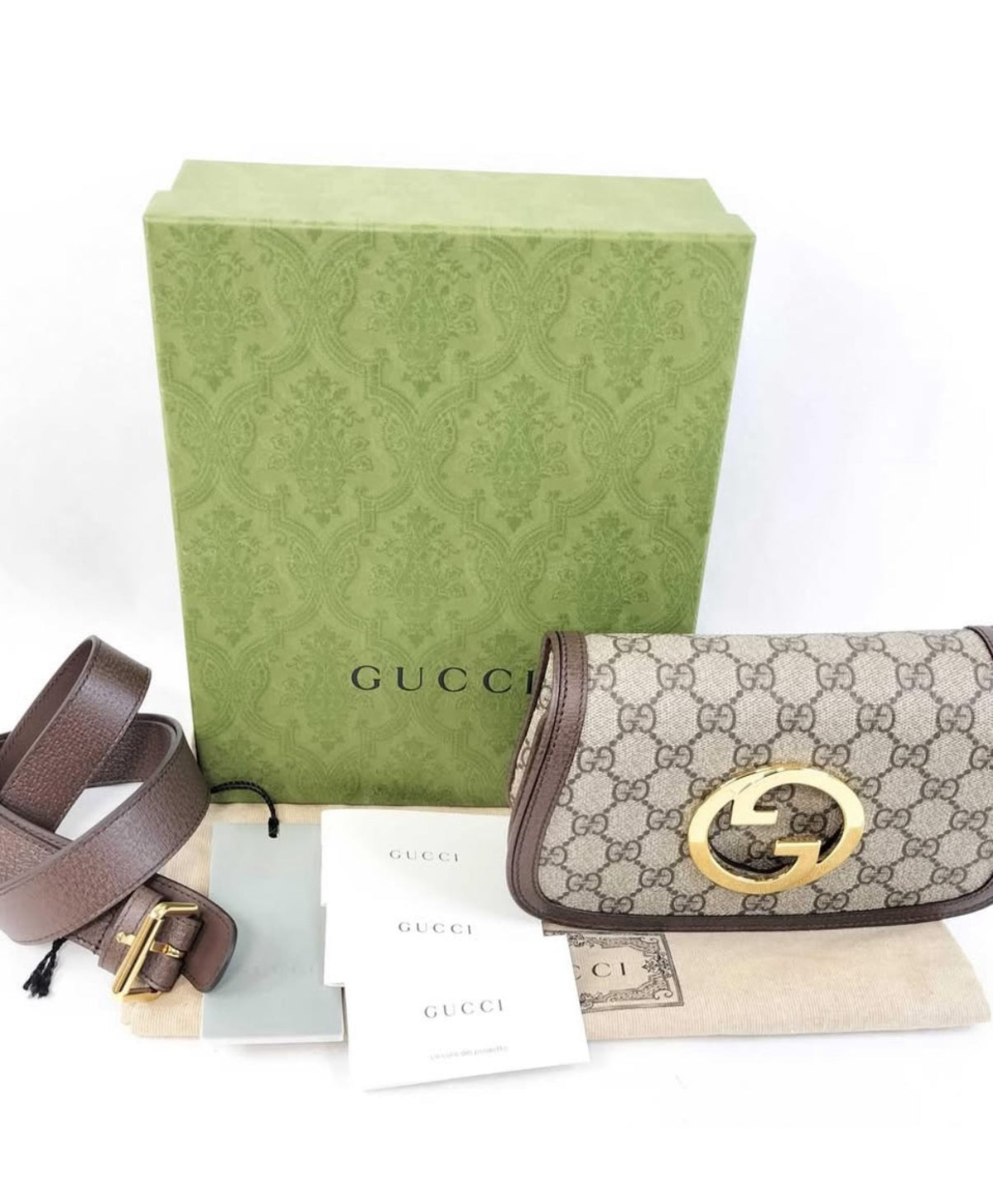 Gucci – Blondie GG Supreme Belt Bag – 
c: 2022 Revival