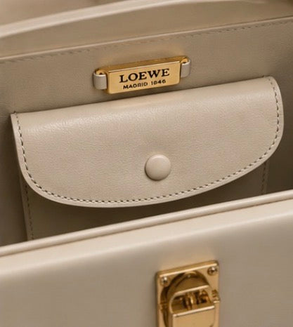 Loewe – Vintage Box Top Handle Bag –