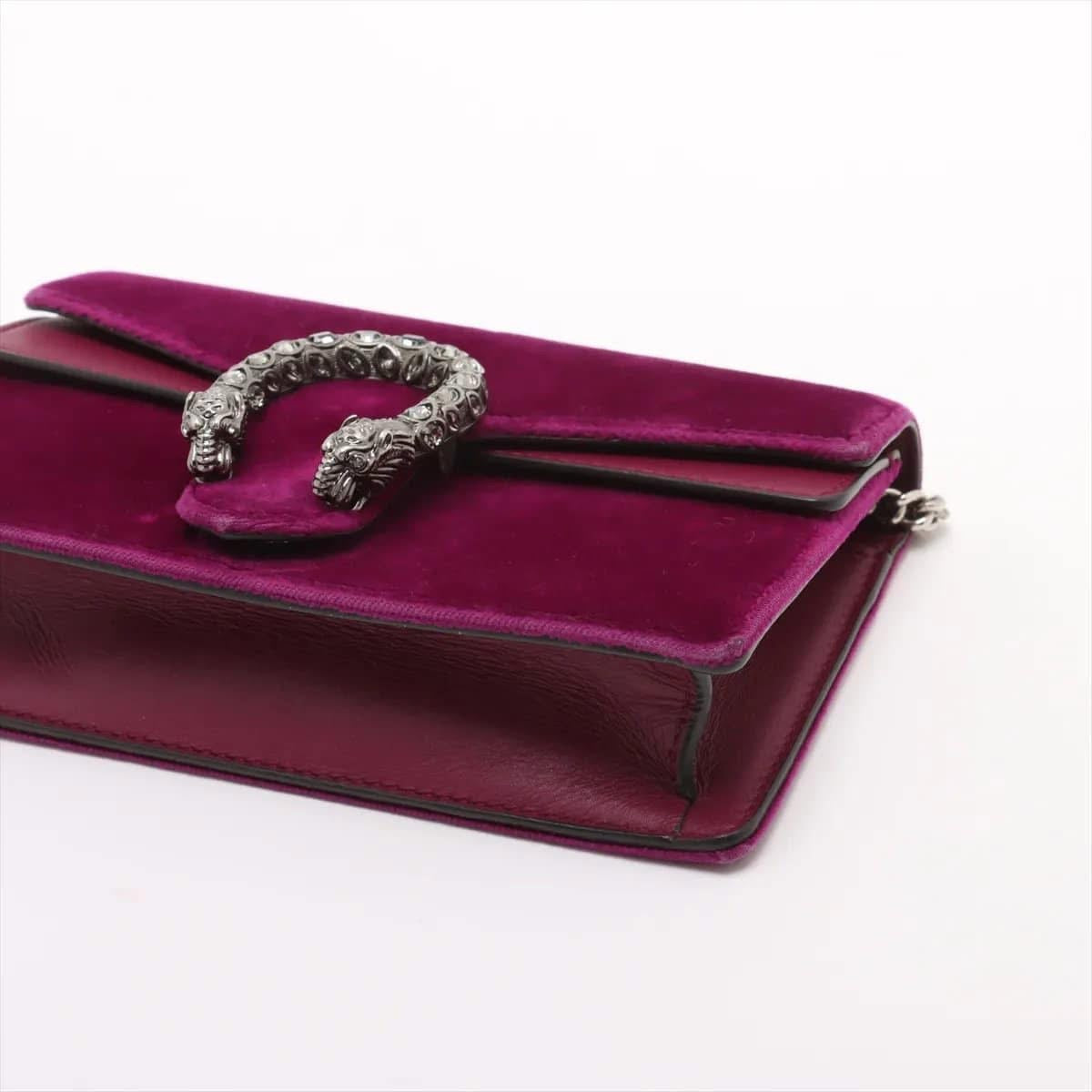 Gucci Dionysus Velvet Mini Bag