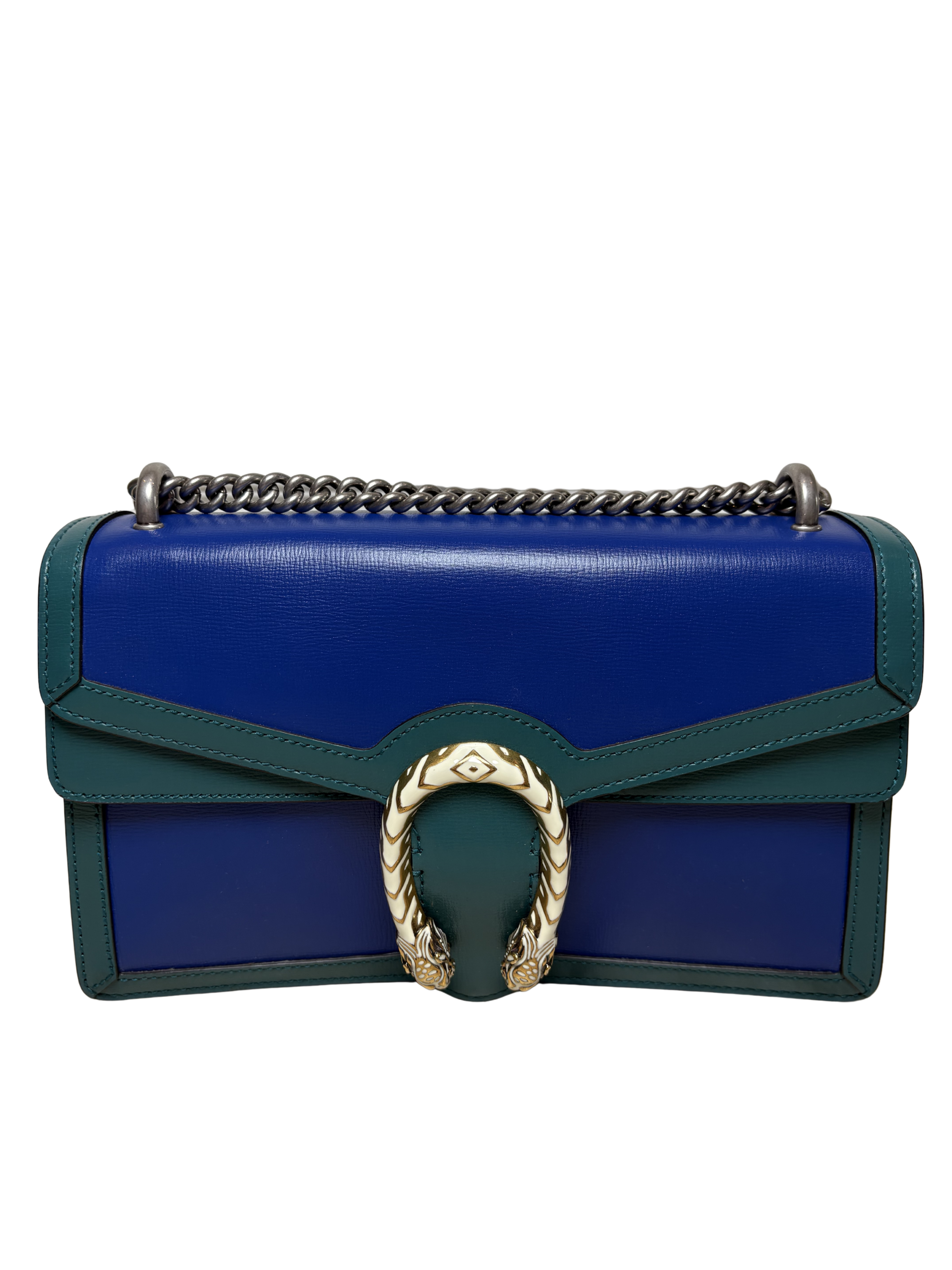 GUCCI DIONYSUS COLORBLOCK LEATHER SHOULDER BAG