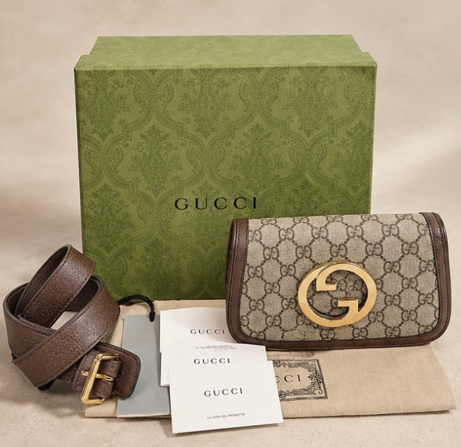 Gucci – Blondie GG Supreme Belt Bag – 
c: 2022 Revival