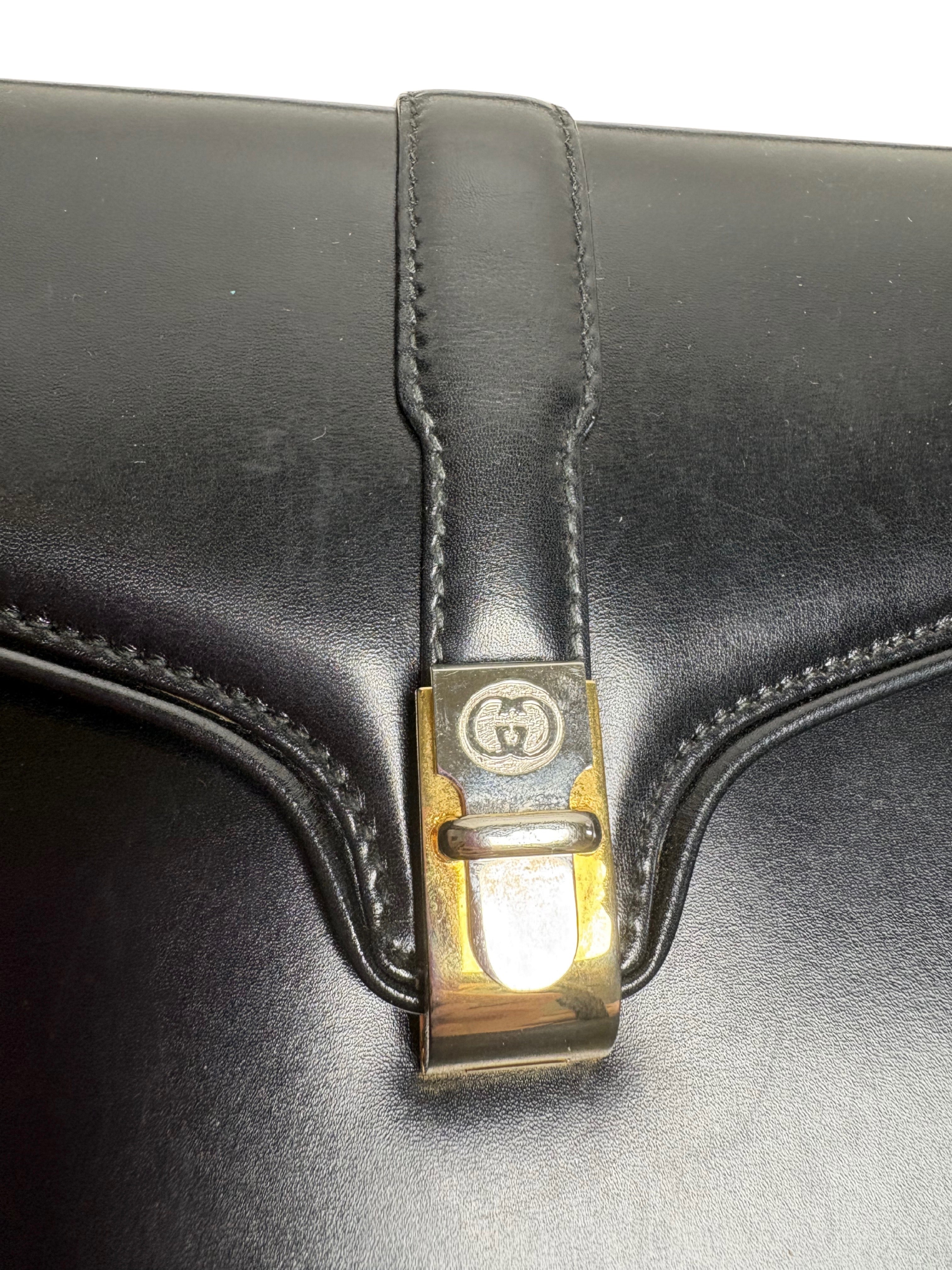 GUCCI – Minimalist Leather Shoulder Bag – Smooth Calfskin