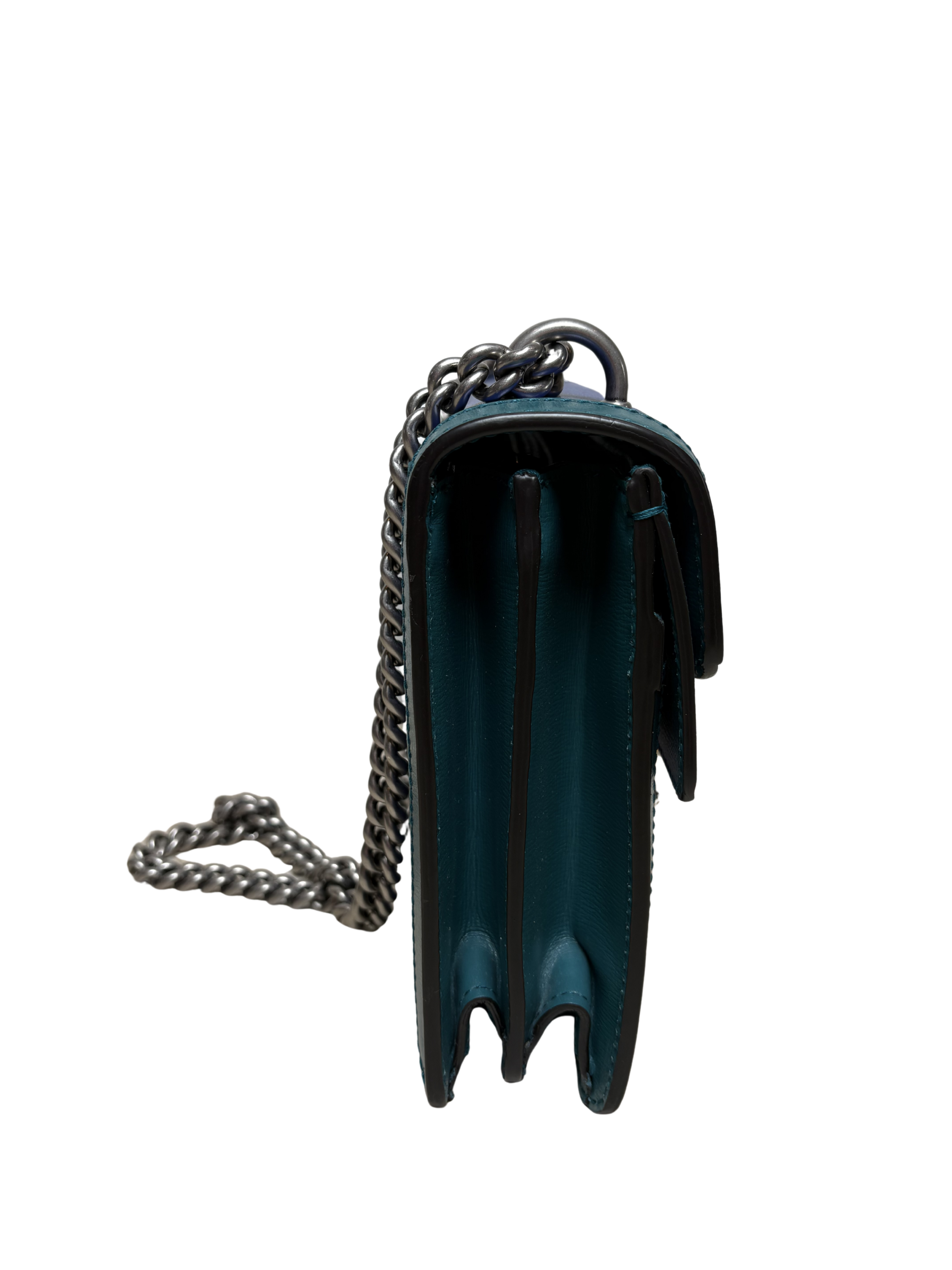 GUCCI DIONYSUS COLORBLOCK LEATHER SHOULDER BAG
