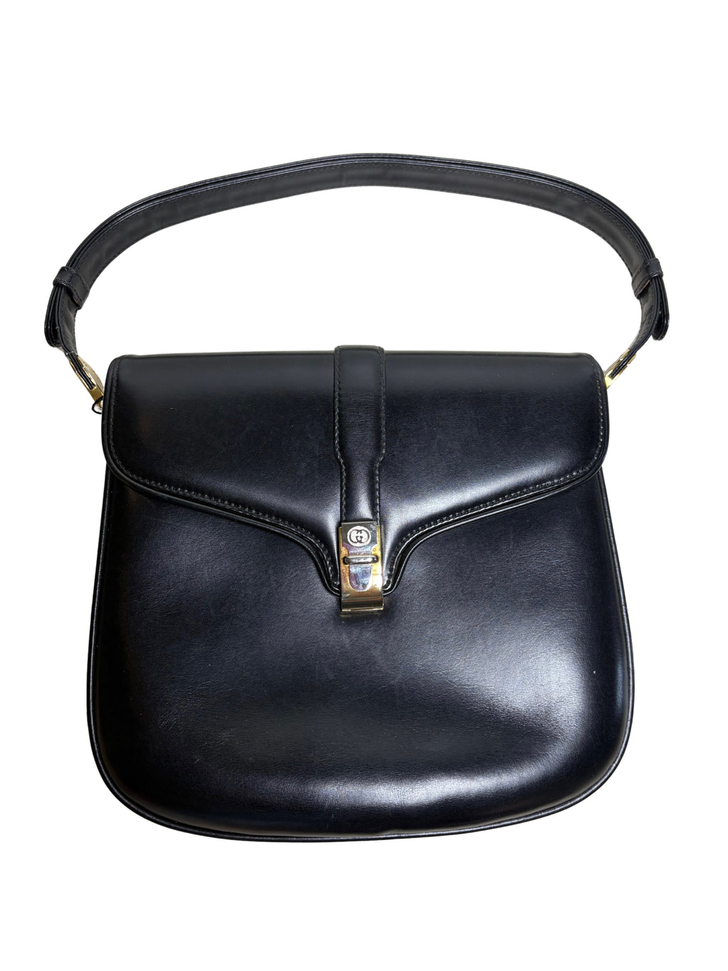 GUCCI – Minimalist Leather Shoulder Bag – Smooth Calfskin