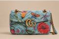 Gucci GG Marmont Flora Print Handbag