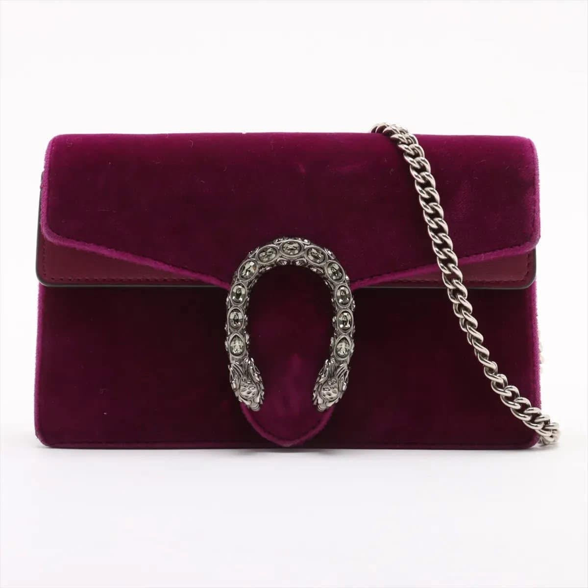 Gucci Dionysus Velvet Mini Bag