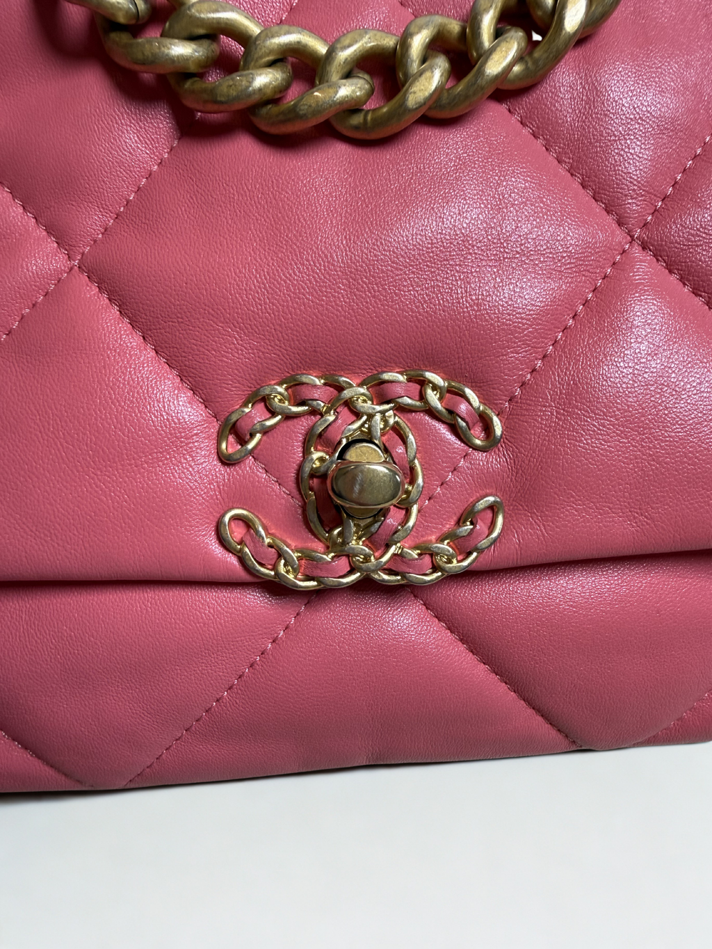 Chanel Chanel 19 Flap Bag — Pink Lambskin