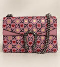GUCCI DIONYSUS HEARTS & STARS SHOULDER BAG