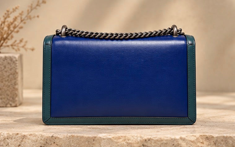GUCCI DIONYSUS COLORBLOCK LEATHER SHOULDER BAG