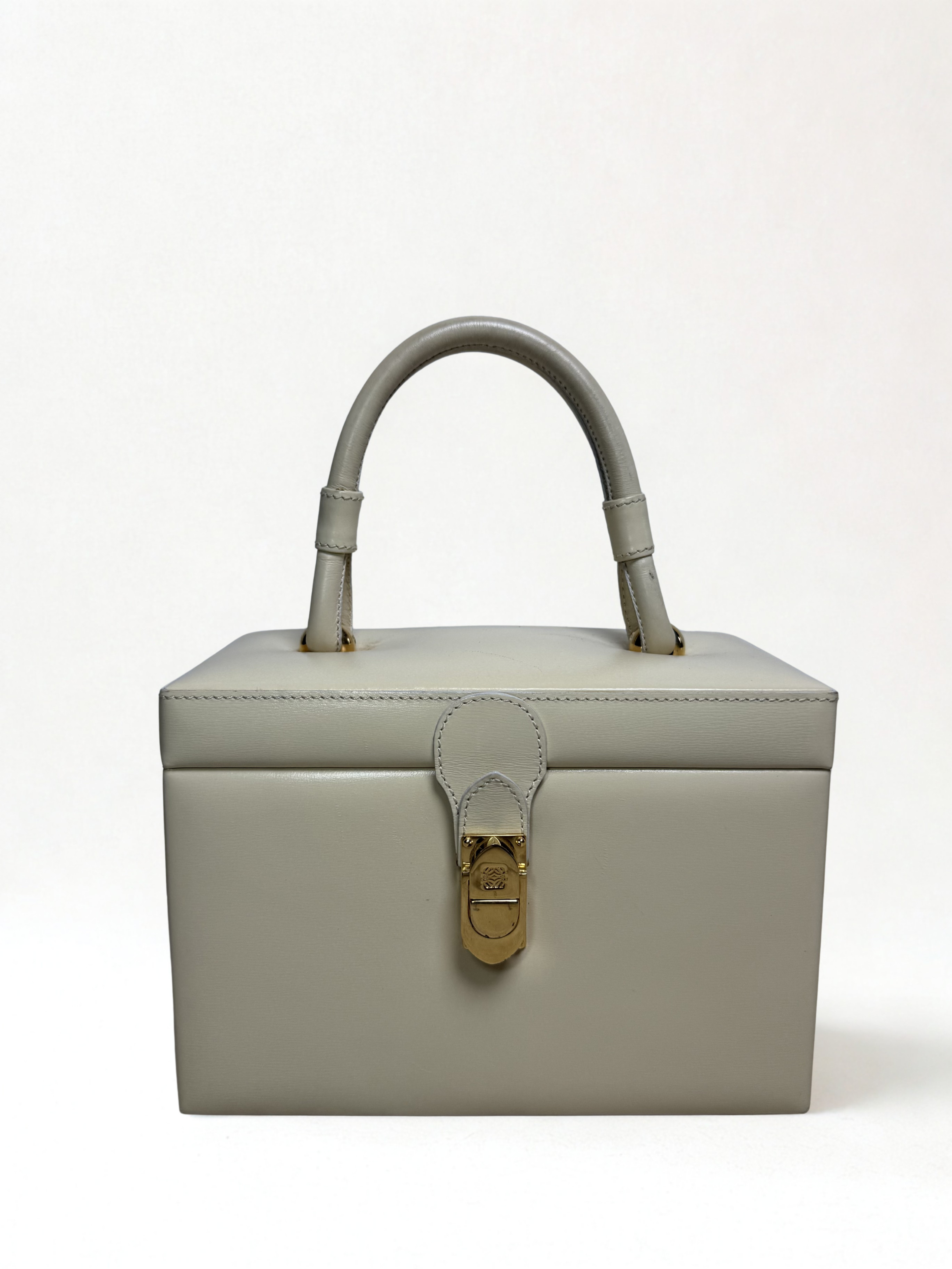 Loewe – Vintage Box Top Handle Bag –