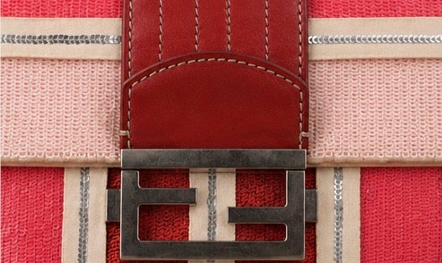 Fendi Rare Beaded Baguette