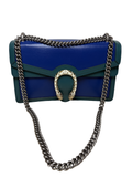GUCCI DIONYSUS COLORBLOCK LEATHER SHOULDER BAG
