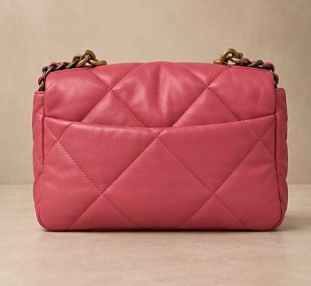 Chanel Chanel 19 Flap Bag — Pink Lambskin