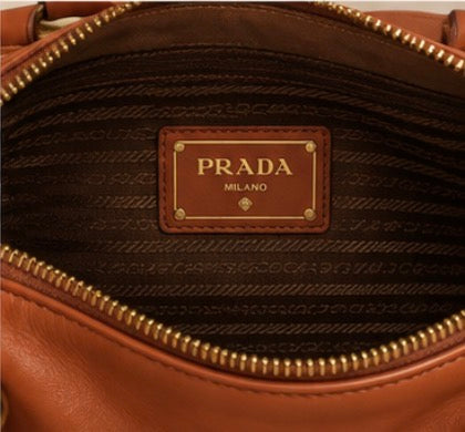 Prada Vitello Daino Satchel