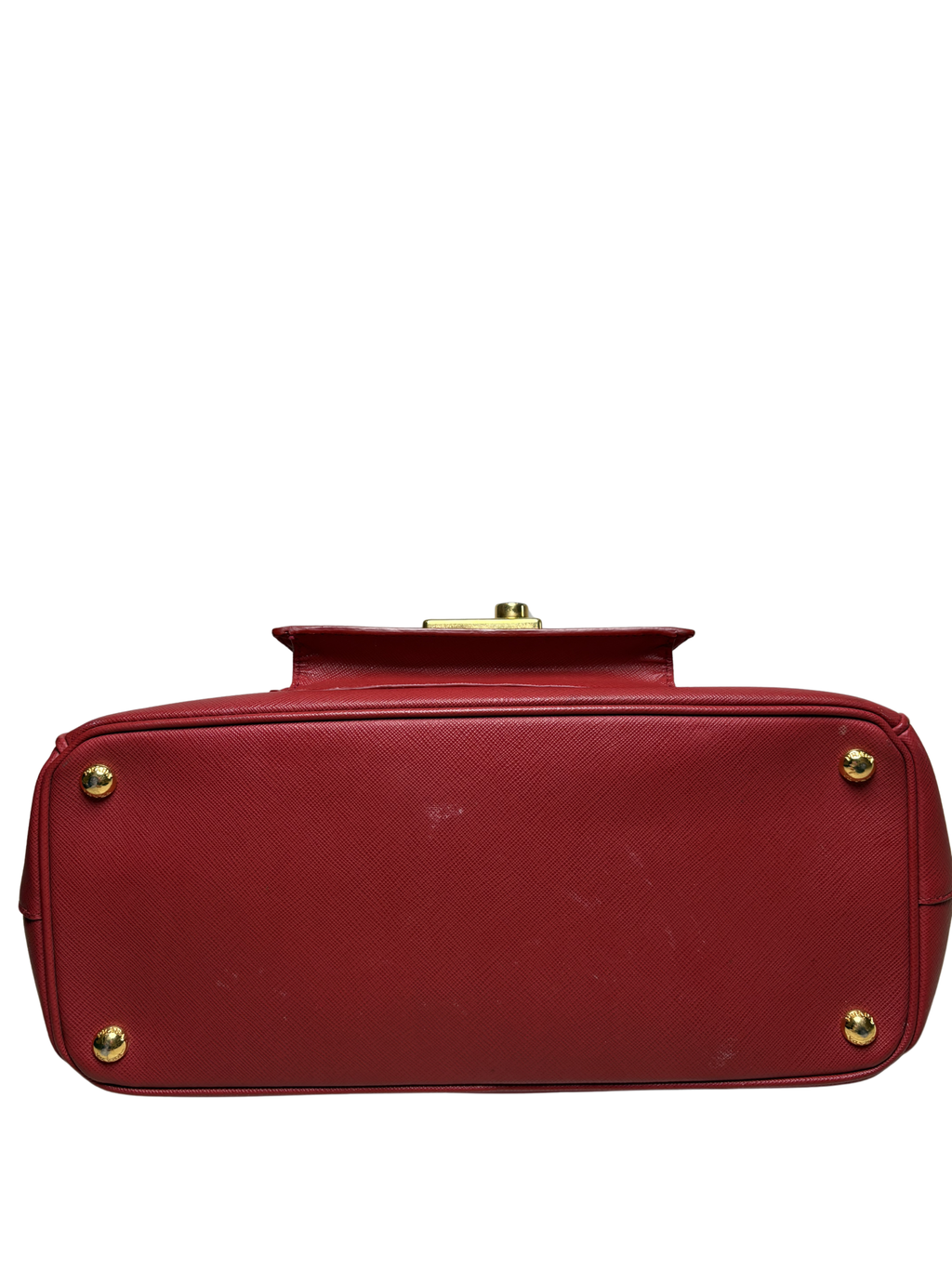 PRADA Saffiano Lux Galleria Front Pocket Tote