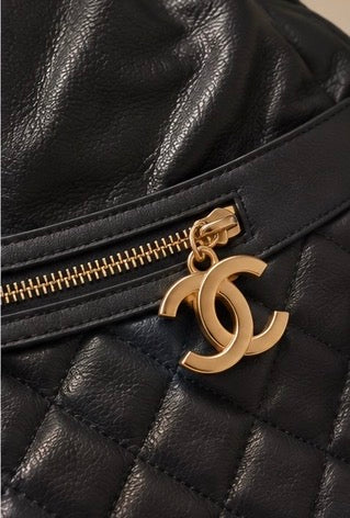 Chanel Caviar Leather Casual Style Hobo