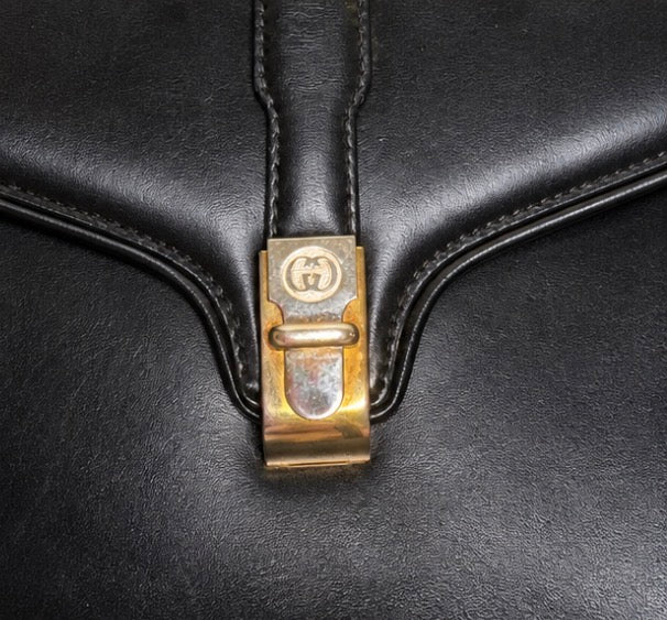 GUCCI – Minimalist Leather Shoulder Bag – Smooth Calfskin