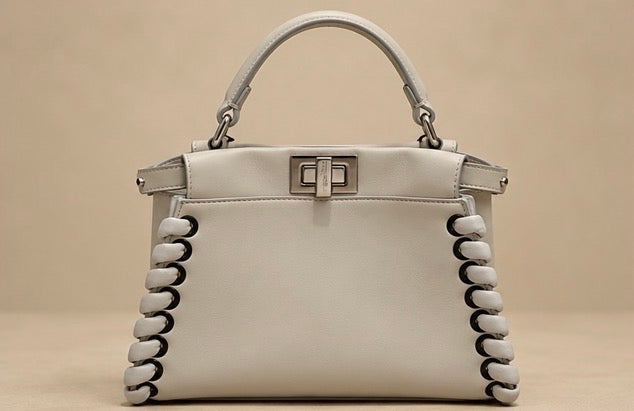 Fendi Peekaboo Mini Whipstitch Bag