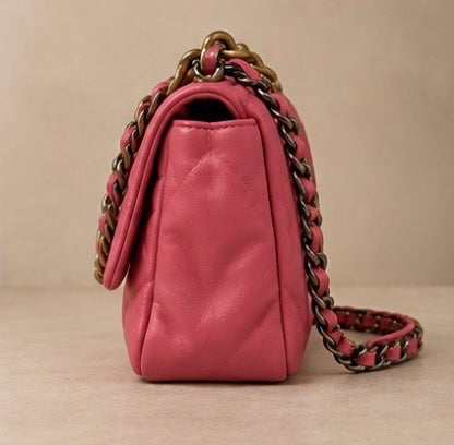 Chanel Chanel 19 Flap Bag — Pink Lambskin