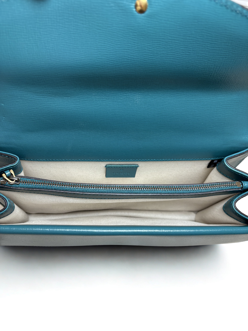 GUCCI DIONYSUS COLORBLOCK LEATHER SHOULDER BAG