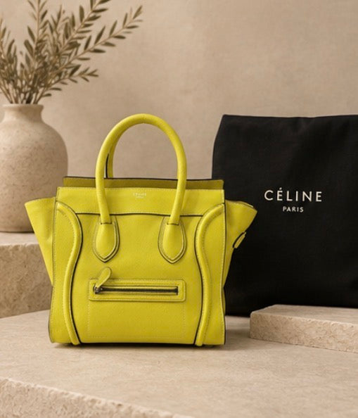 Celine Mini Luggage Tote