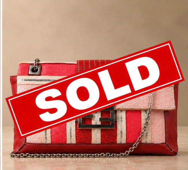 Fendi Rare Beaded Baguette